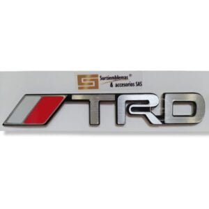 EMBLEMA TRD "Lamina Gris" TOYOTA