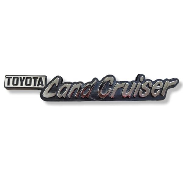 EMBLEMA TOYOTA LAND CRUISER "Campero antiguo lateral"