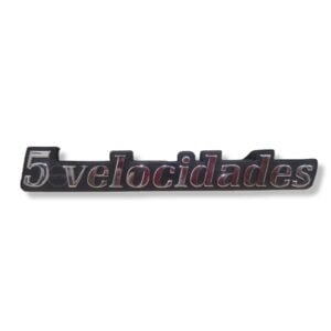 EMBLEMA 5 VELOCIDADES