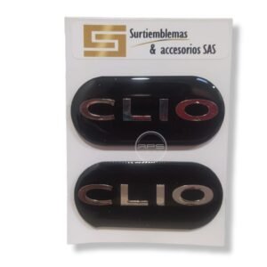EMBLEMA PLAQUETERA CLIO "Lateral Guardabarros"