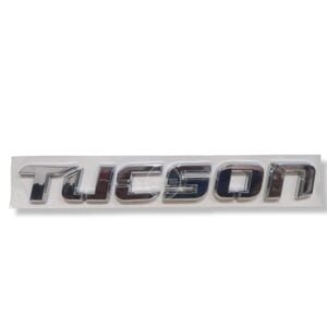 EMBLEMA TUCSON "Letra Suelta" Cromado HIUNDAY
