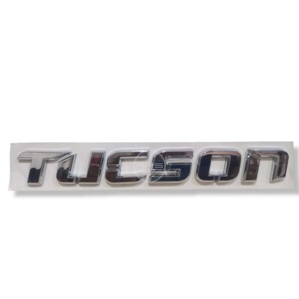 EMBLEMA TUCSON "Letra Suelta" Cromado HIUNDAY