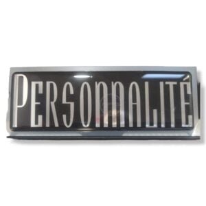 EMBLEMA PERSONALITE "Resina" (RENAULT 9)