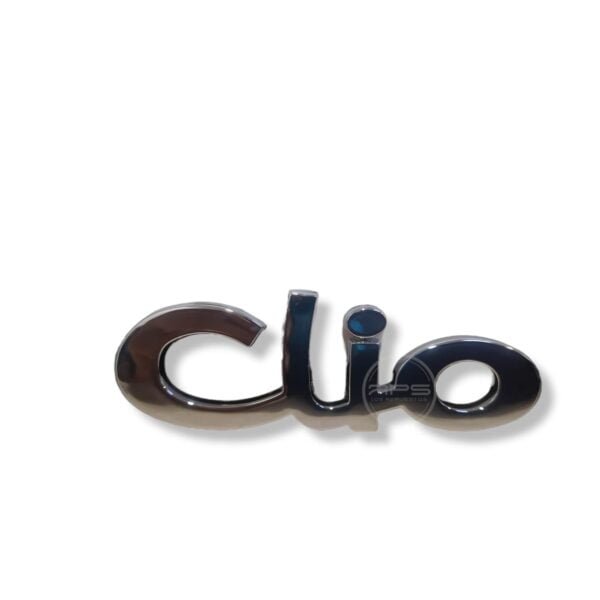 EMBLEMA CLIO "Cromado" RENAULT "Baúl"