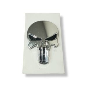 EMBLEMA CALAVERA "CROMADO"