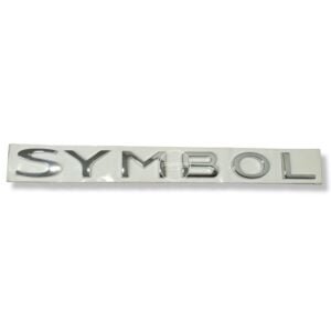 EMBLEMA SYMBOL "Cromado" letra suelta (Baúl) Renault
