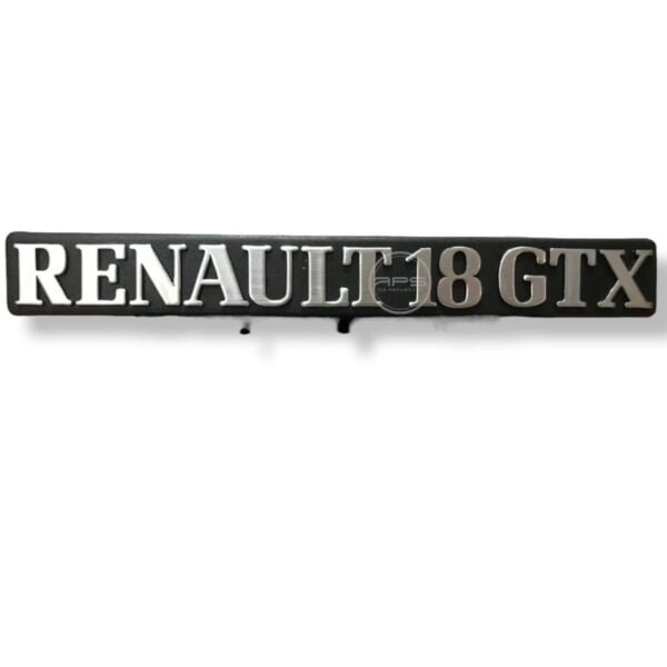 EMBLEMA RENAULT 18 GTX "BAÚL"
