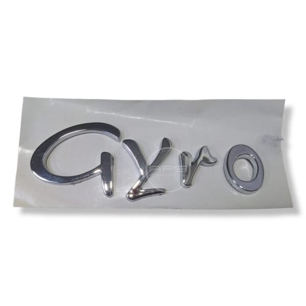 EMBLEMA GYRO CROMADO "HYUNDAI" ACCENT BAUL.
