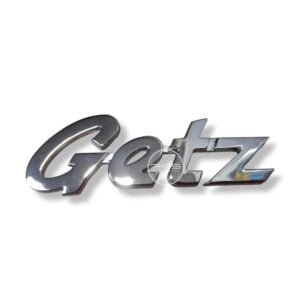 EMBLEMA GETZ CROMADO "HYUNDAI" GETZ.