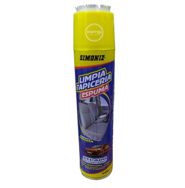 LIMPIADOR TAPICERIA ESPUMA SECADO INSTANTANEO "SIMONIZ" 600ML