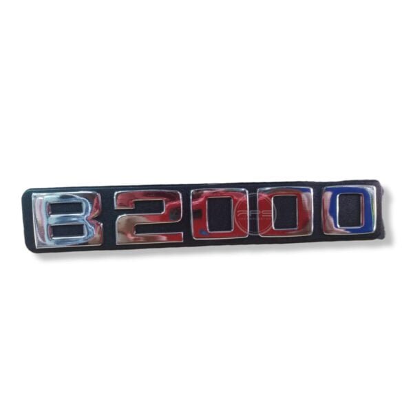 EMBLEMA B2000 "Lateral" (MAZDA B200) Guarda Barros