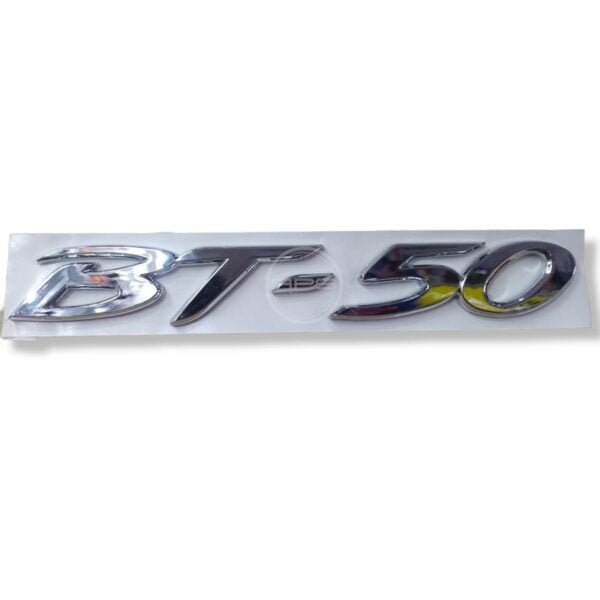 EMBLEMA BT-50 "Cromado" MAZDA PLATON BT-50