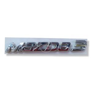 EMBLEMA MAZDA 3 DE SKYACTIV "Cromado/Baúl)