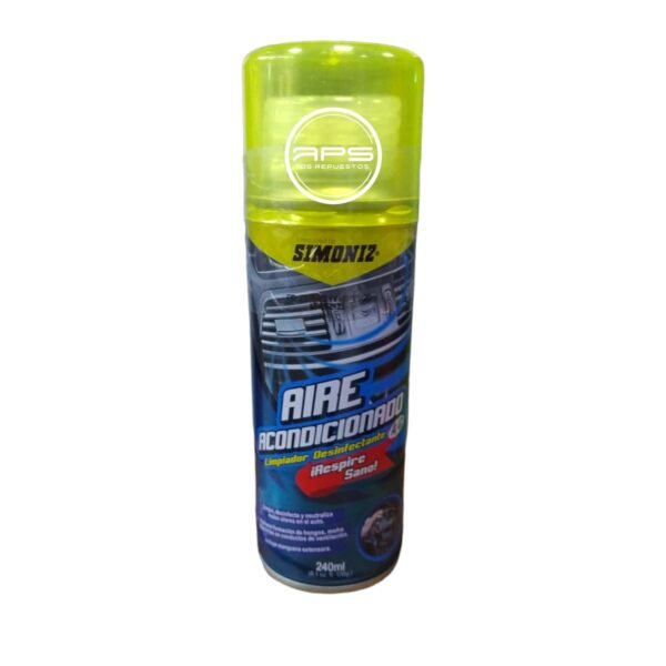 LIMPIADOR DESINFECTANTE AIRE ACONDICIONADO "SIMONIZ" 240ML