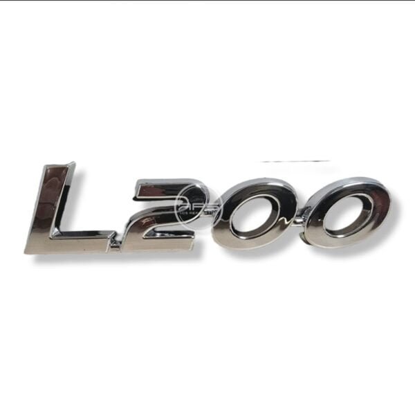 Emblema L200 Cromado (Camionetas Mitsubishi)