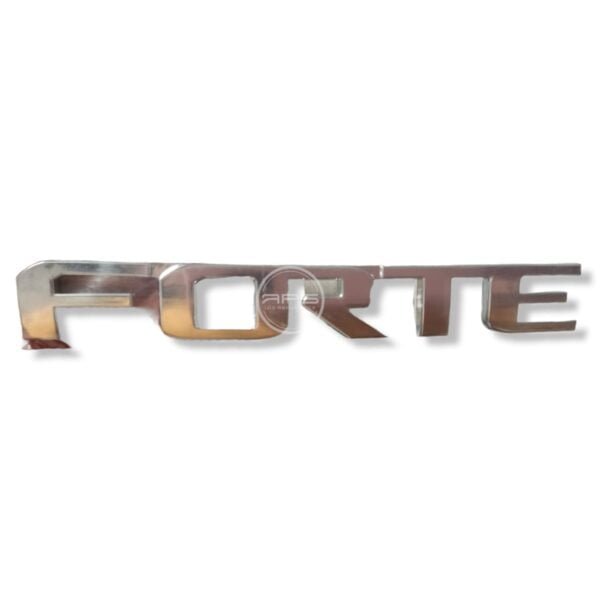 Emblema FORTE Cromado (Cerato Forte Baúl) KIA
