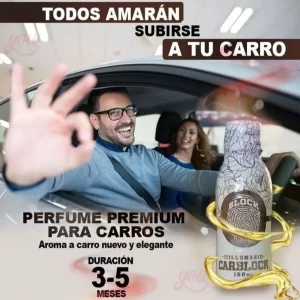 Car Block Perfume De Lujo Para Carros, El Mejor Ambientador