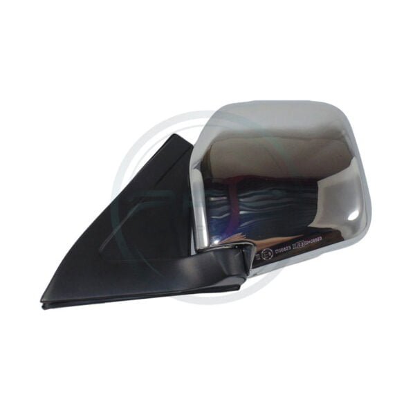 ESPEJO IZQUIERDO MITSUBISHI PAJERO CROMADO MANUAL MODELO 1998-2007