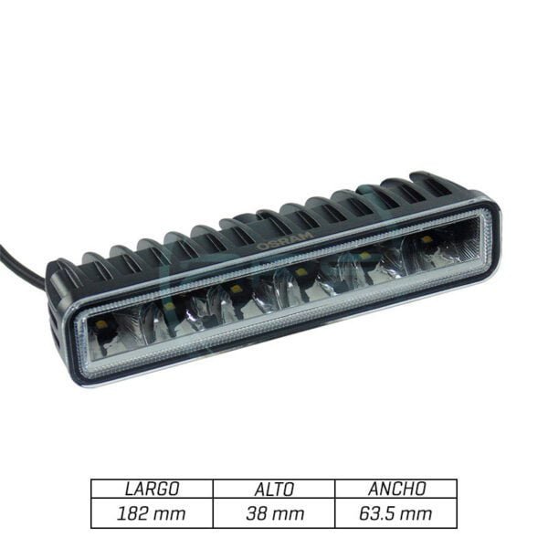 BARRA SLIM LED SPOT 7"SYLVANIA 190MT/OSRAM.