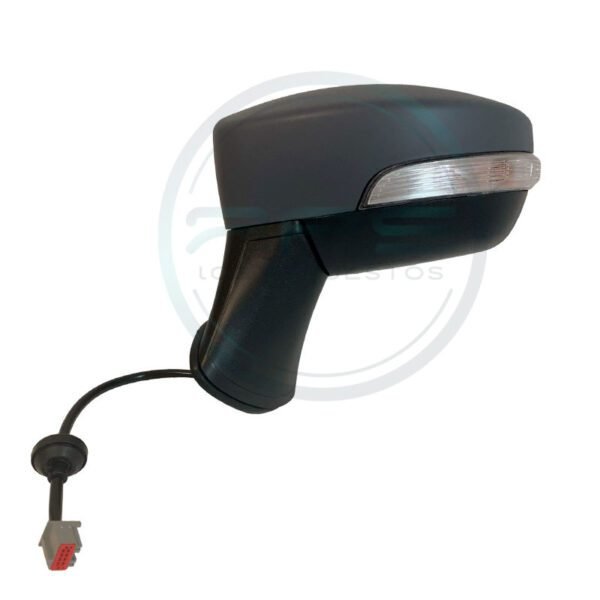 espejo ford ecosport electrico con luz B/gris izquierdo 2015-2018