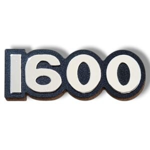 Emblema 1600 de Luv Chevrolet Camioneta Lateral